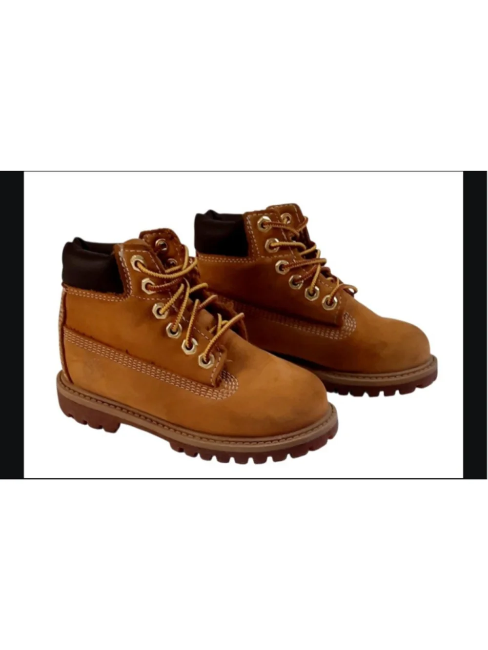 Toddler's Timberland 6 In. Premium Boot Wheat (TB112809 713) Size 9
